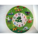 Wooden Clock Farm Puzzle Wooden Clock Farm Puzzle